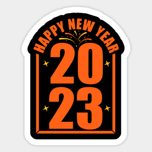 Happy New Year 2023 Sticker